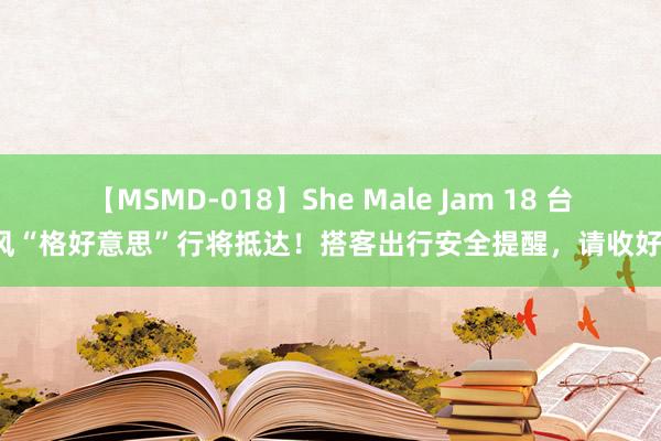 【MSMD-018】She Male Jam 18 台风“格好意思”行将抵达！搭客出行安全提醒，请收好！