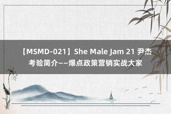 【MSMD-021】She Male Jam 21 尹杰考验简介——爆点政策营销实战大家