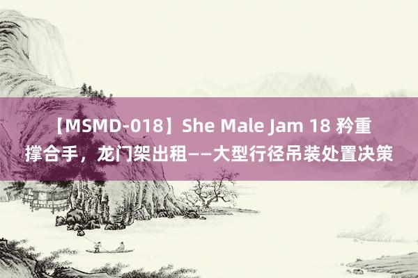 【MSMD-018】She Male Jam 18 矜重撑合手，龙门架出租——大型行径吊装处置决策