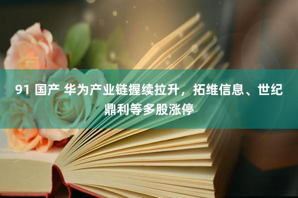 91 国产 华为产业链握续拉升，拓维信息、世纪鼎利等多股涨停